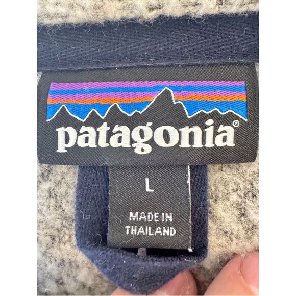 Women’s Patagonia Woolyester Fleece Quarter Zip - Picture 5 of 10